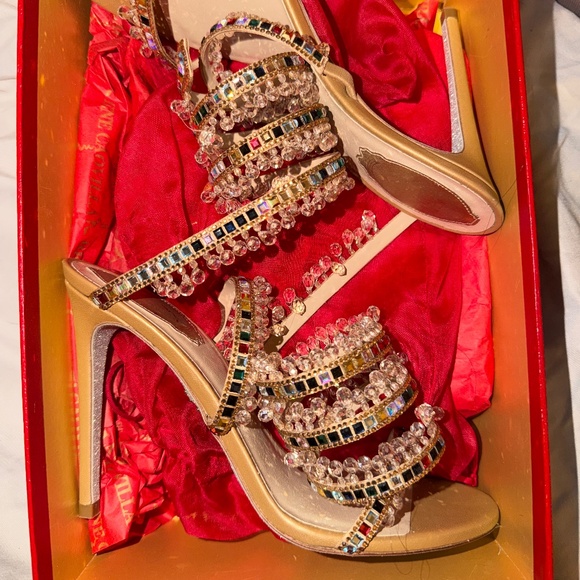 Rene Caovilla Shoes - Rene Caovilla Chandelier Multicolor Size 8